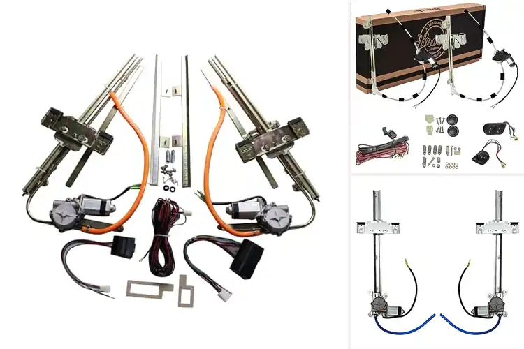 Detailed view of Best 2 Door Hot Rod Window Kits