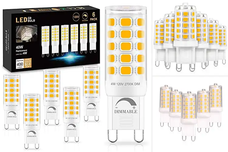 Detailed view of Best 2700K Warm White G9 LED Bulbs