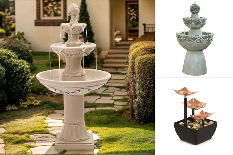 Detailed view of Best 3-Tier Fountains: Top 10 Picks for Serenity & Style