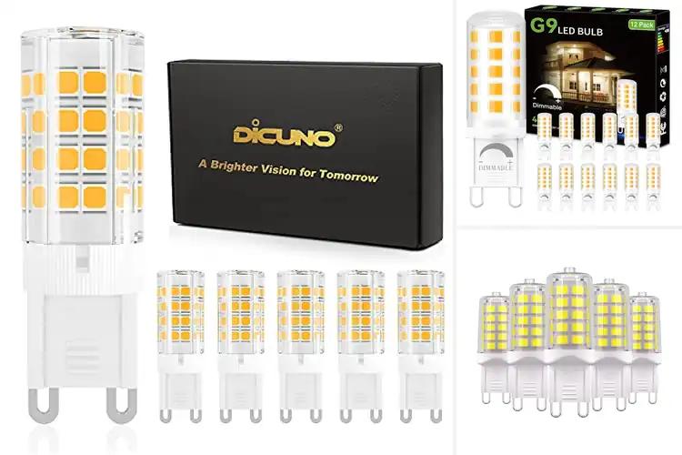 Detailed view of Best 450 Lumen G9 Bulbs