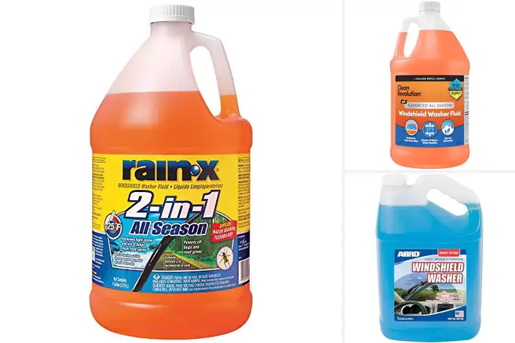 Detailed view of Best All-Season Washer Fluids
