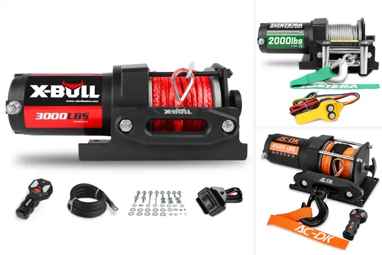 Detailed view of Best ATV Winches