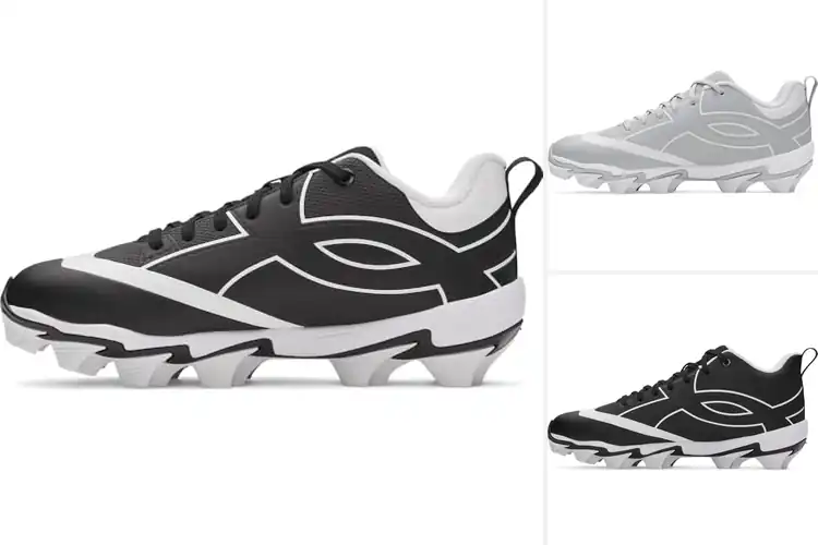 Detailed view of Best Baseball Cleats