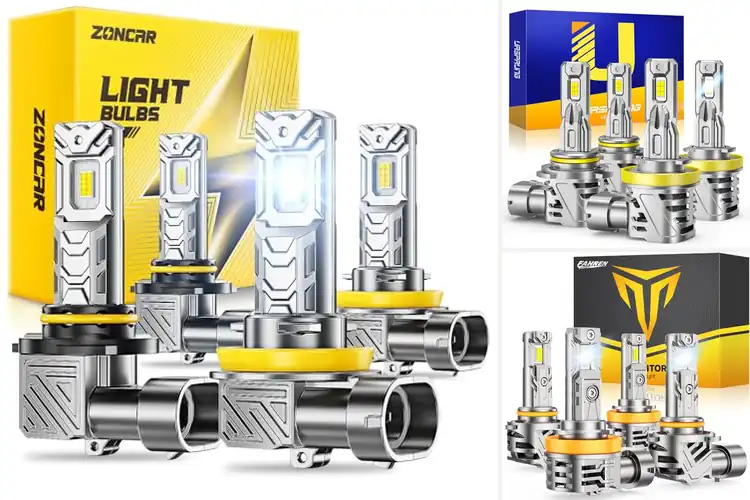 Detailed view of Best Bright White Headlights