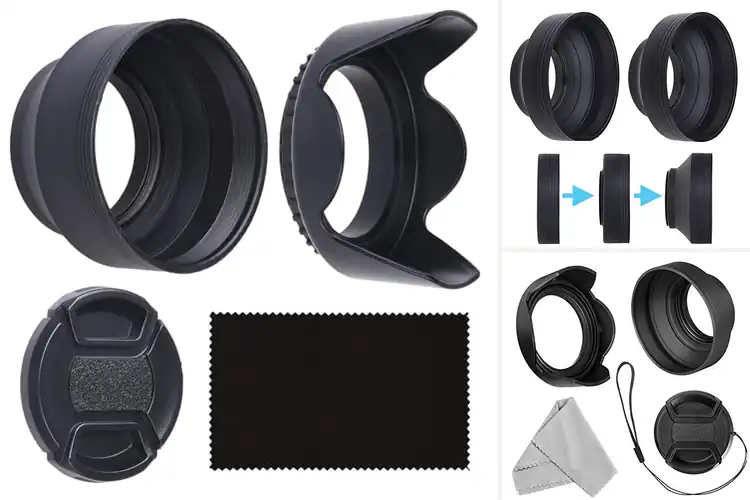 Detailed view of Best Collapsible Lens Hoods