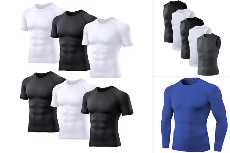 Detailed view of Best Compression Shirts For Light Workouts In Fall