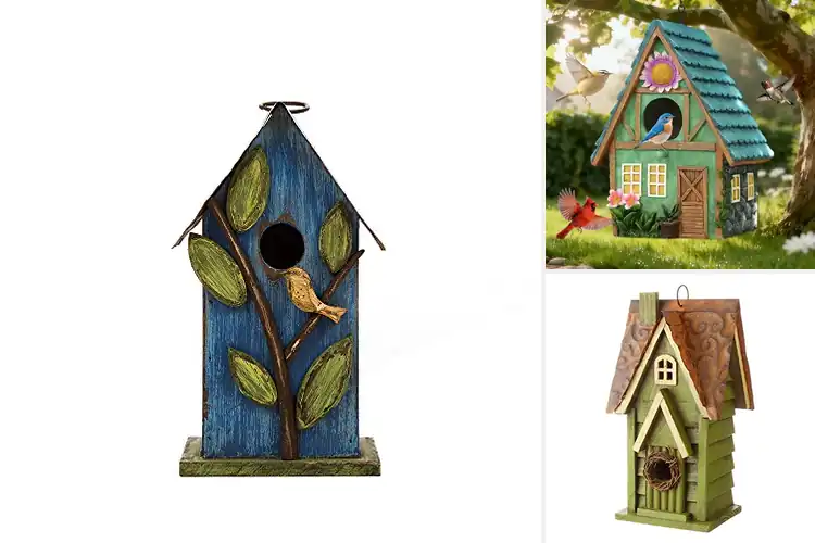 Detailed view of Best Decorative Birdhouses: 10 Charming Garden Additions