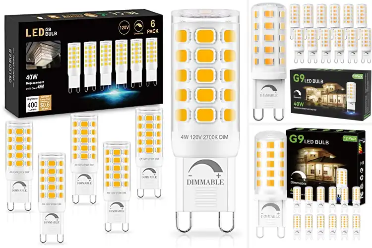 Detailed view of Best Dimmable LED G9 Bulbs