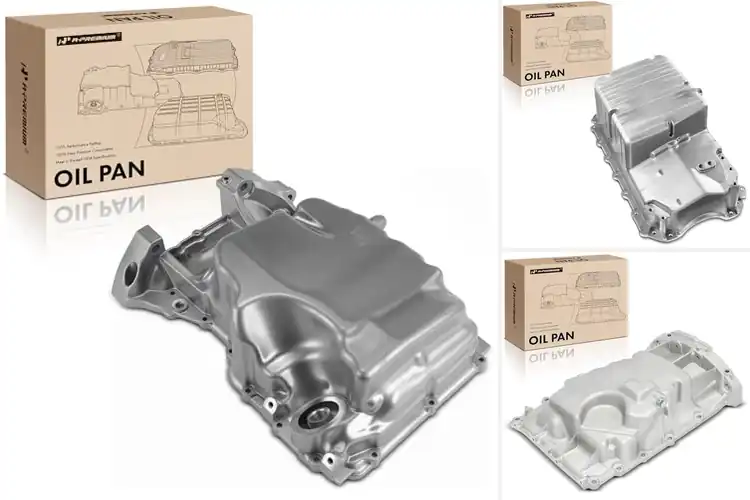 Detailed view of Best Drain Plug Included Engine Pan Sump