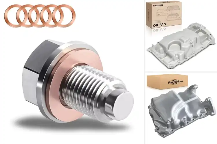 Detailed view of Best Drain Plug Included Oil Pans: Simplify Your Oil Changes