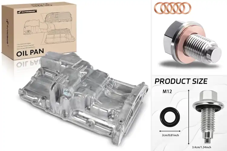 Detailed view of Best Engine Oil Pans with Drain Plugs