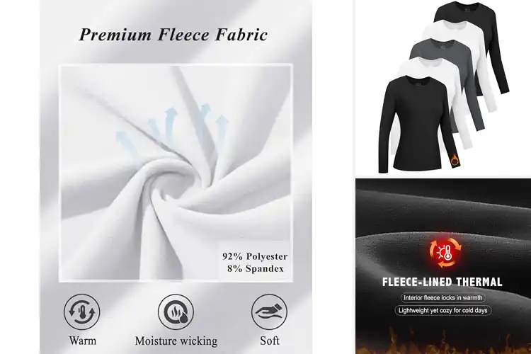 Detailed view of Best Fleece-Lined Thermal Shirts: Stay Warm & Stylish