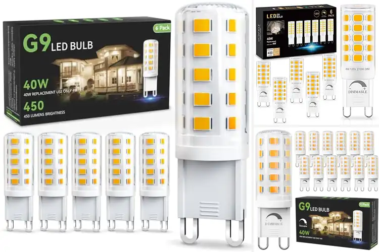 Detailed view of Best G9 Led Bulbs For Bathroom Vanity