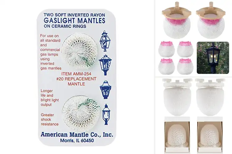 Detailed view of Best Gas Lamp Mantles: Top Picks for Brightness & Durability