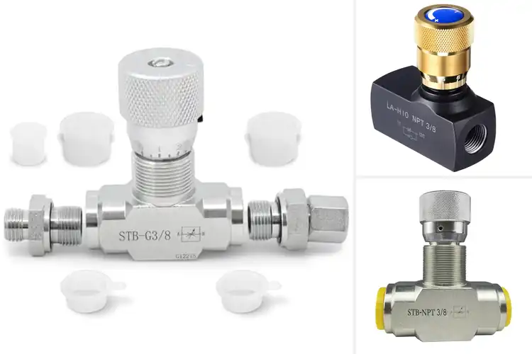 Detailed view of Best Hydraulic Flow Controls: Precision & Durability