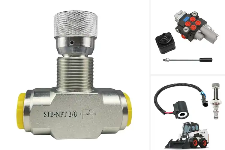 Detailed view of Best Hydraulic Fluid Control Valves for Skid Steers