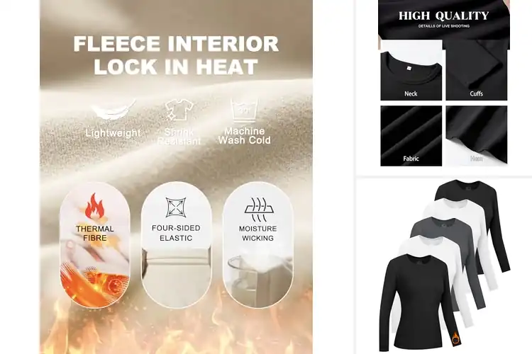 Detailed view of Best Layering Thermal Shirts: Top 10 Warm & Stylish Picks