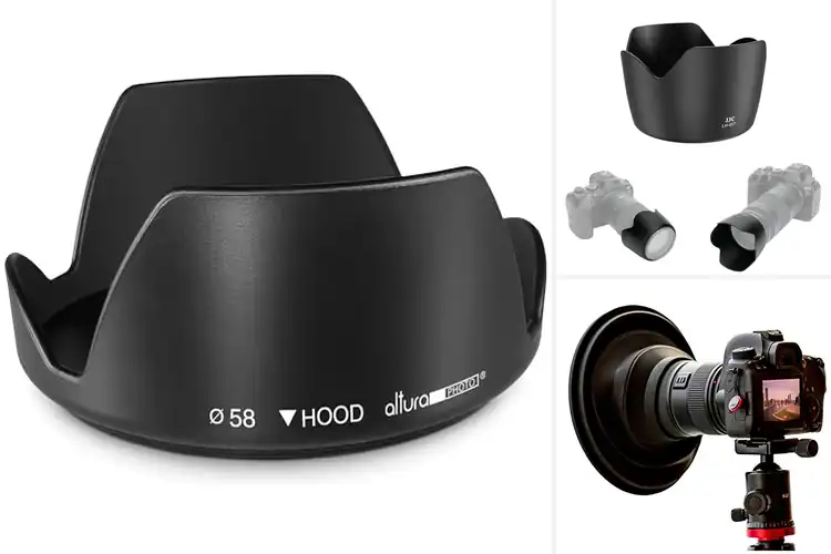 Detailed view of Best Lens Hoods