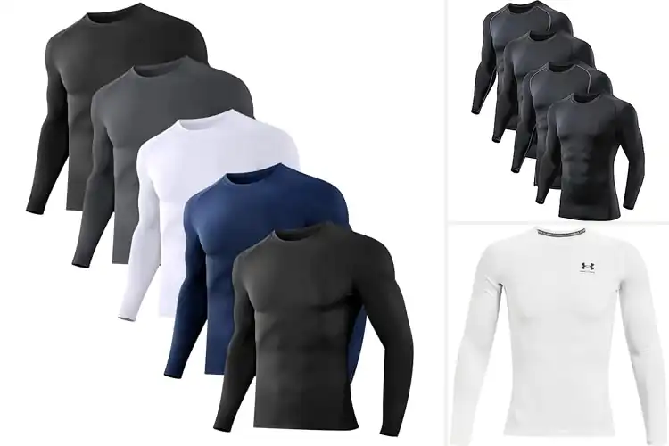 Detailed view of Best Long Sleeve Compression Shirts For Men