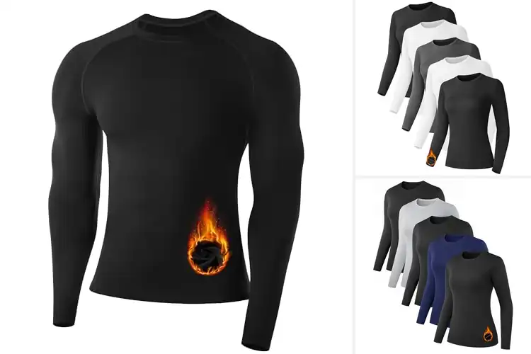 Detailed view of Best Long Sleeve Thermal Shirts For Cold Weather