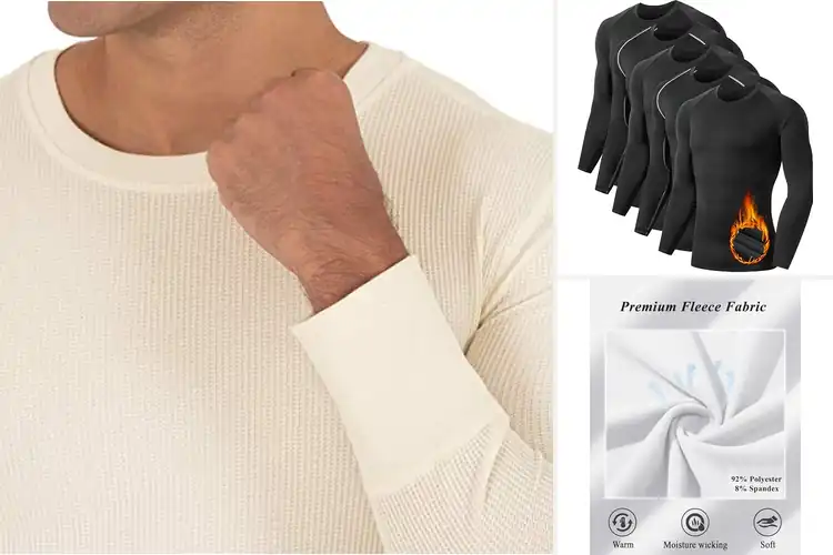 Detailed view of Best Men’s Thermal Shirts for Warmth, Comfort & Adventure