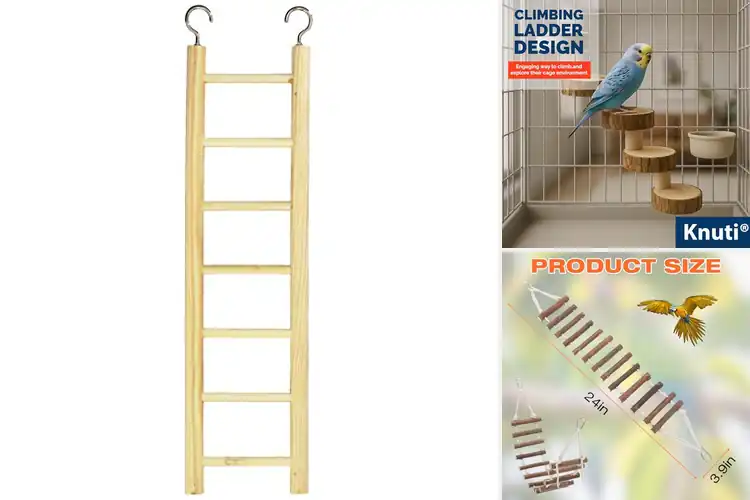 Detailed view of Best Multi-Size Bird Ladders for Safe, Fun Exercise