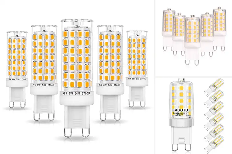 Detailed view of Best No Flicker G9 LED Bulbs