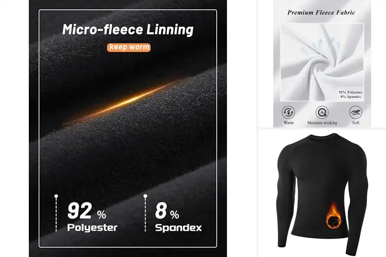 Detailed view of Best Outdoor Thermal Shirts: Stay Warm on Winter Adventures