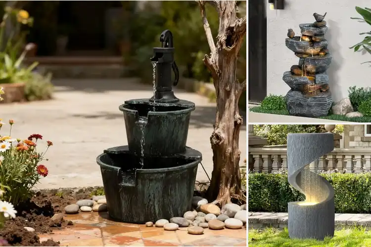 Detailed view of Best Outdoor Water Fountains