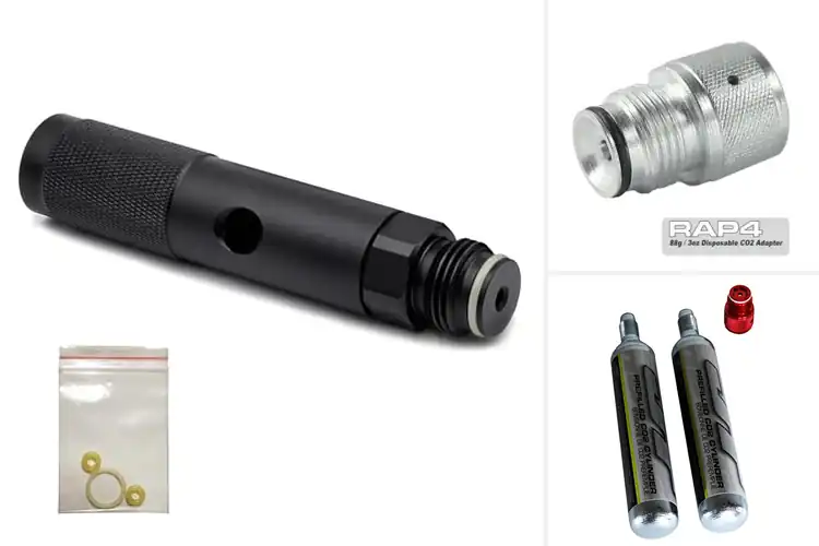 Detailed view of Best Paintball Co2 Adapters