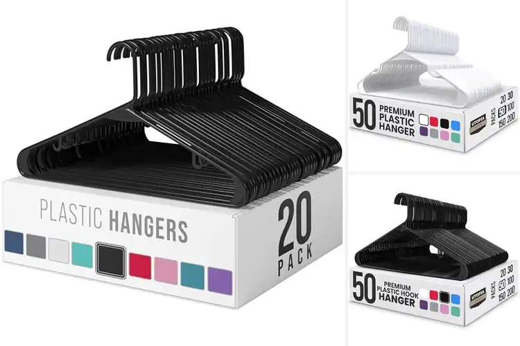 Detailed view of Best Plastic Hangers