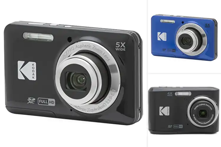 Detailed view of Best Point and Shoot Cameras