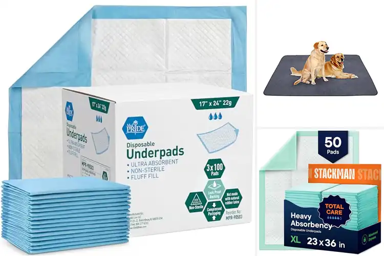 Detailed view of Best Puppy Urine Absorbent Covers