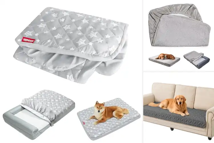 Detailed view of Best Quilted Dog Bed Covers