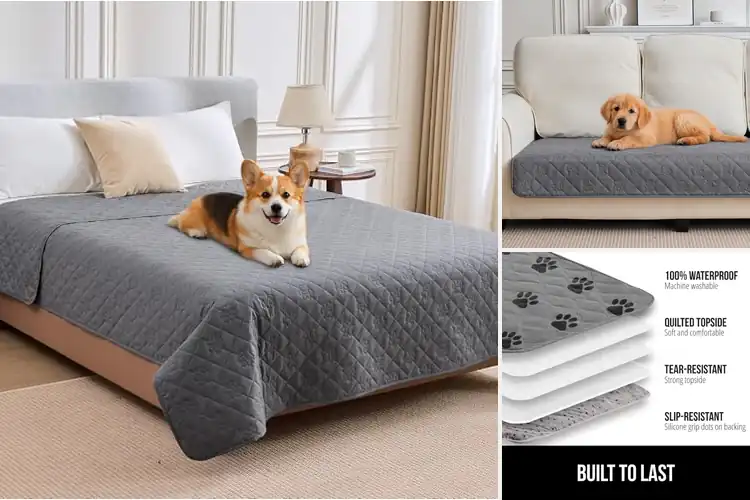 Detailed view of Best Quilted Dog Bed Protectors