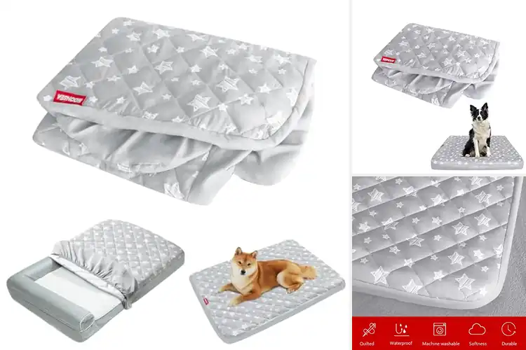 Detailed view of Best Quilted Puppy Bed Covers
