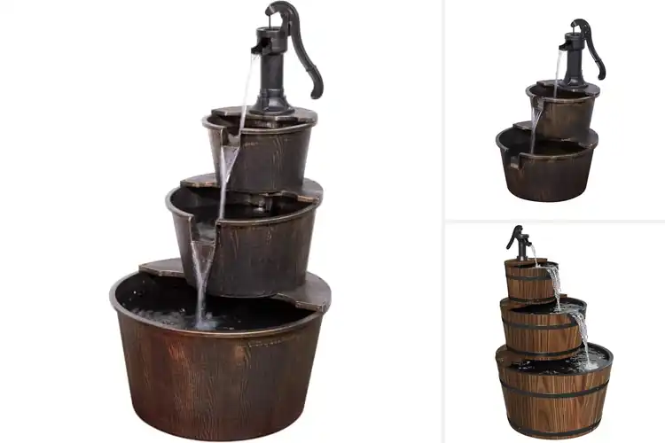 Detailed view of Best Rustic Outdoor Fountains