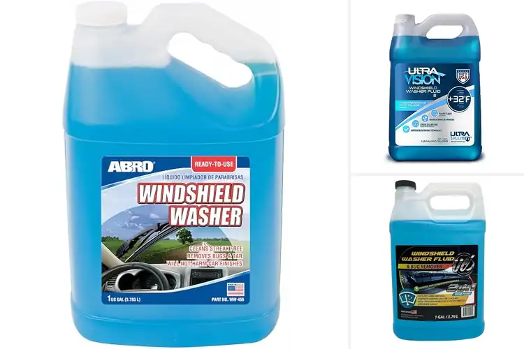 Detailed view of Best Streak-Free Washer Fluids