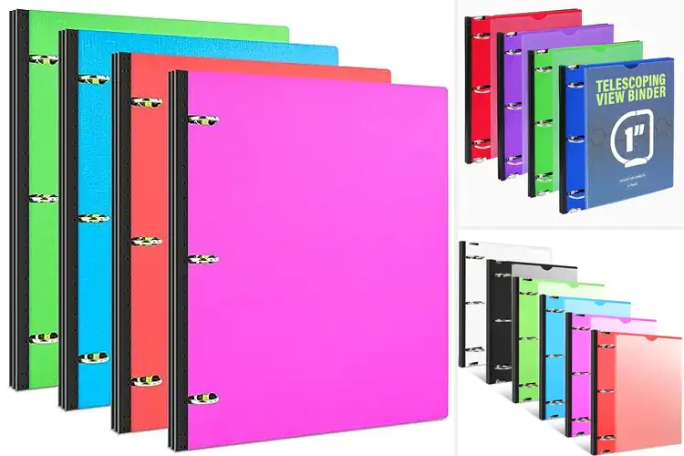 Detailed view of Best Telescoping Binders