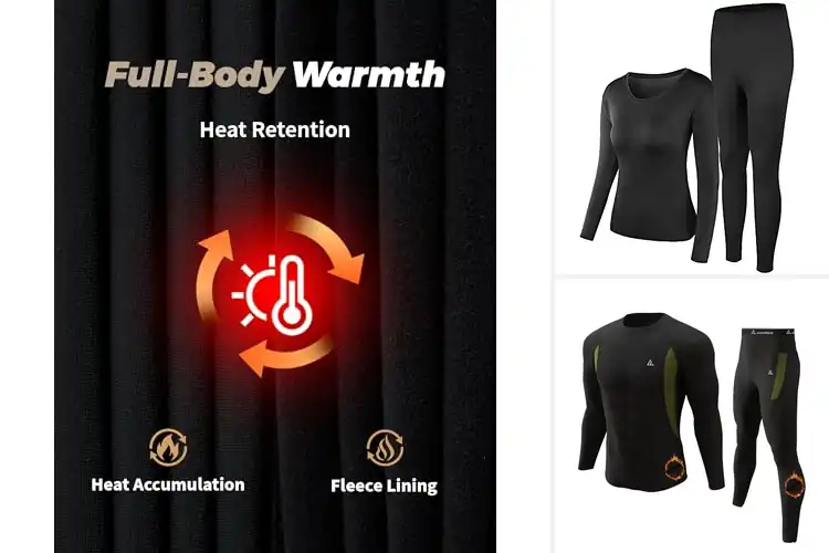 Detailed view of Best Thermal Base Layers