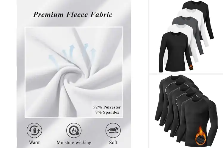 Detailed view of Best Thermal Long Sleeve Under Shirt