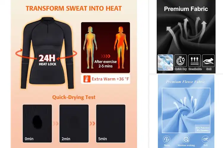Detailed view of Best Thermal Shirts For Hiking: Stay Warm, Hike Longer