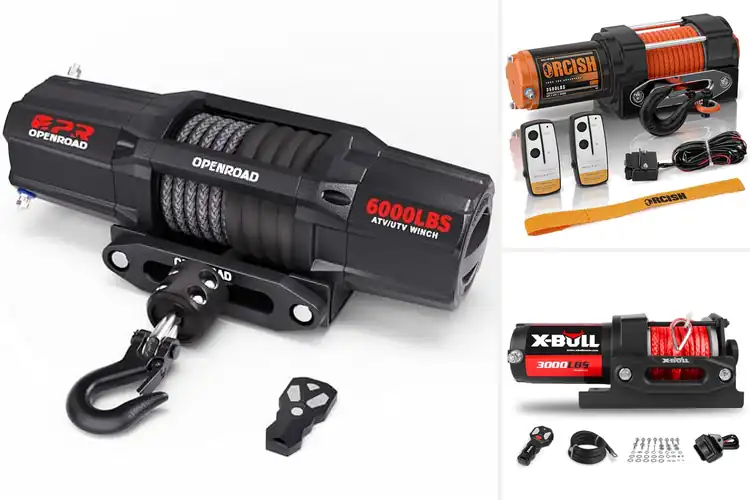 Detailed view of Best UTV Winches
