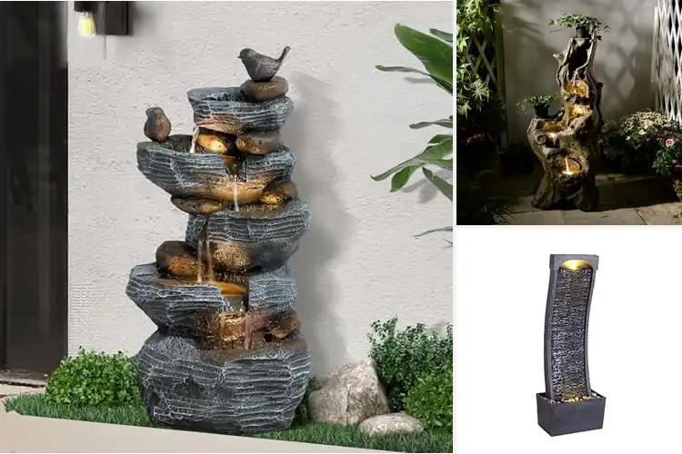 Detailed view of Best Waterfall Fountains