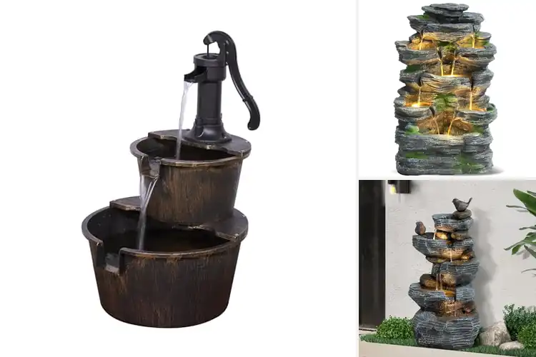 Detailed view of Best Weather Resistant Patio Fountains