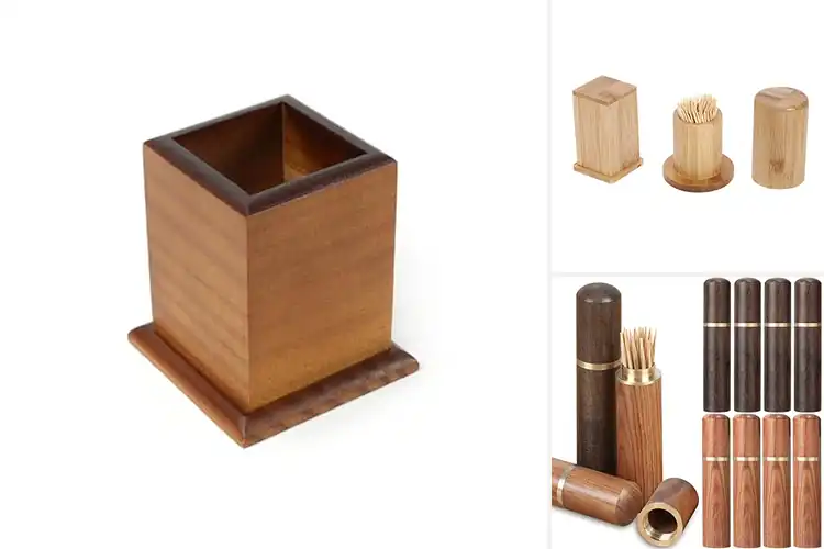 Detailed view of Best Wood Toothpick Holder: Top 10 Stylish & Practical Picks