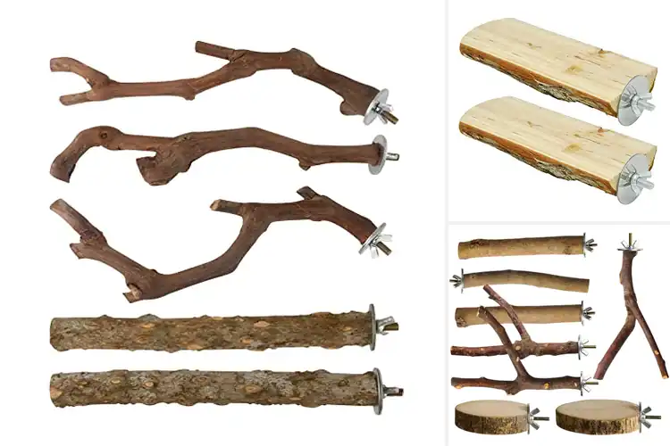 Detailed view of Best Wooden Parrot Perch Rungs: Top 10 Picks for Happy Birds